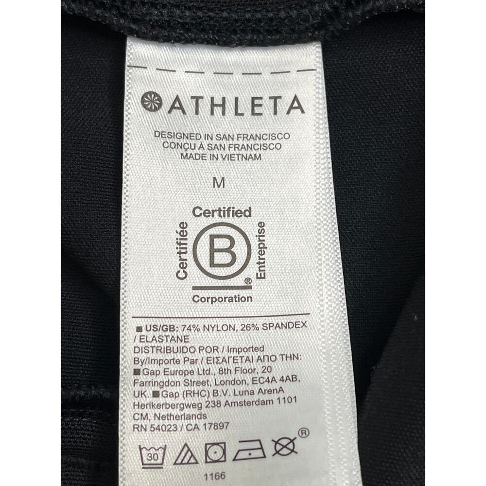Athleta Black Venice Flare Pull on side slits Pants (Style #882675), Size medium - Picture 7 of 15